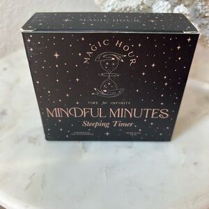 Magic Hour Mindful Minutes Sleeping Timer - Metal and NIB